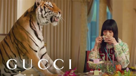 gucci tiger new year collection.